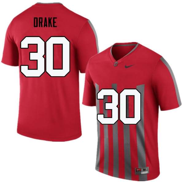 Men's Nike Ohio State Buckeyes Jared Drake #30 Throwback College Football Jersey Damping FAO06Q7H