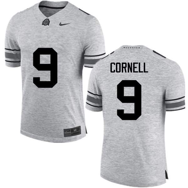 Men's Nike Ohio State Buckeyes Jashon Cornell #9 Gray College Football Jersey Check Out YLC15Q3S
