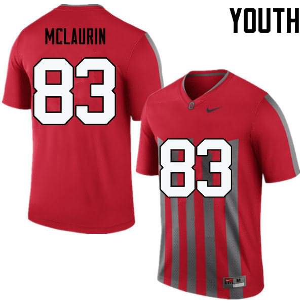 Youth Nike Ohio State Buckeyes Terry McLaurin #83 Throwback College Football Jersey December IEF56Q6M