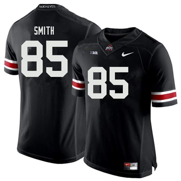 Men's Nike Ohio State Buckeyes L'Christian Smith #85 Black College Football Jersey New NJO00Q3C