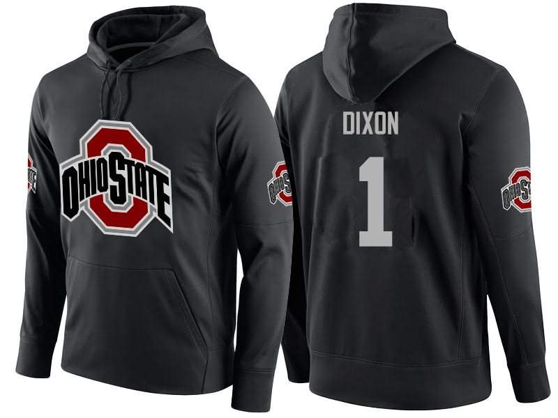 Men's Nike Ohio State Buckeyes Johnnie Dixon #1 College Name-Number Football Hoodie March EGB06Q7O
