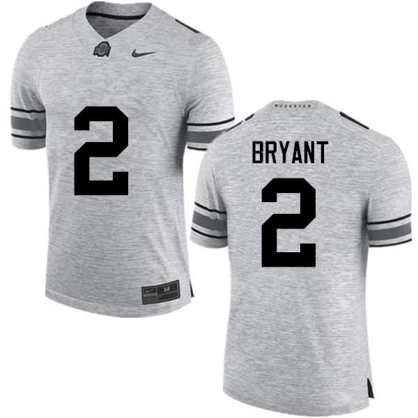 Men's Nike Ohio State Buckeyes Christian Bryant #2 Gray College Football Jersey Comfortable NBX63Q2B
