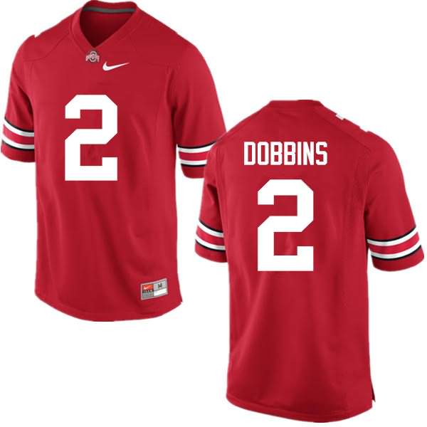 Men's Nike Ohio State Buckeyes J.K. Dobbins #2 Red College Football Jersey Classic CZO85Q3B