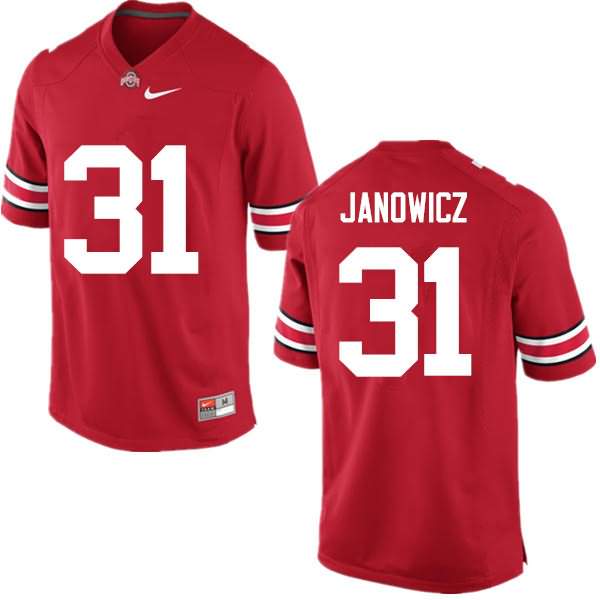 Men's Nike Ohio State Buckeyes Vic Janowicz #31 Red College Football Jersey New Release VMC41Q3X