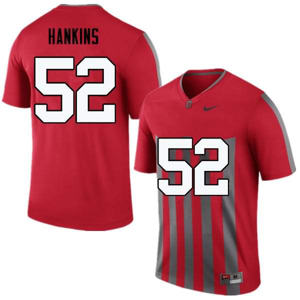 Men's Nike Ohio State Buckeyes Johnathan Hankins #52 Throwback College Football Jersey Latest OWB13Q4N