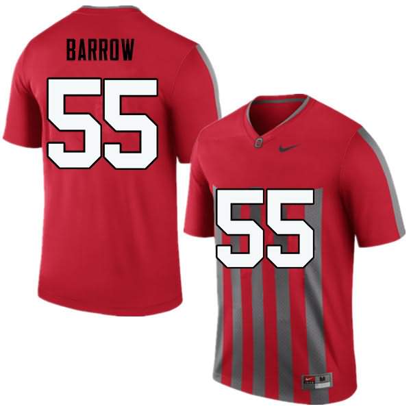 Men's Nike Ohio State Buckeyes Malik Barrow #55 Throwback College Football Jersey Increasing AVB87Q3R