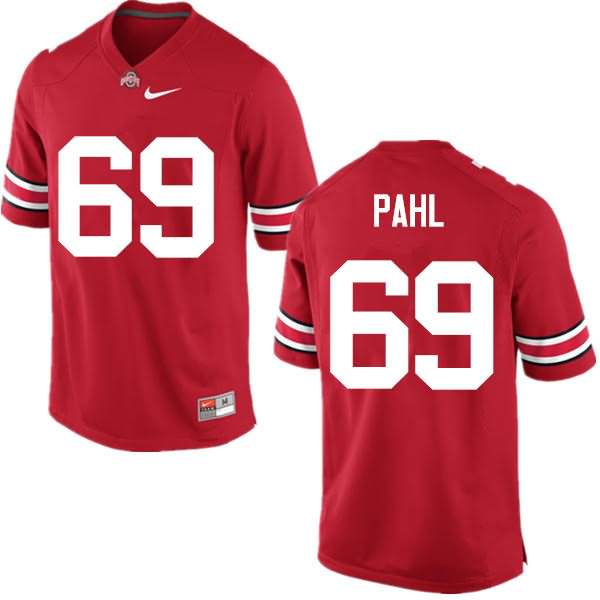 Men's Nike Ohio State Buckeyes Brandon Pahl #69 Red College Football Jersey May ZPN21Q8Z