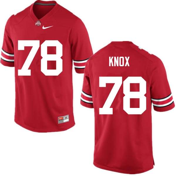 Men's Nike Ohio State Buckeyes Demetrius Knox #78 Red College Football Jersey May POV08Q7B