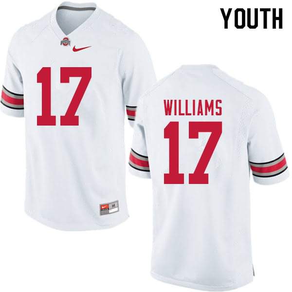 Youth Nike Ohio State Buckeyes Alex Williams #17 White College Football Jersey Black Friday XDN81Q6I
