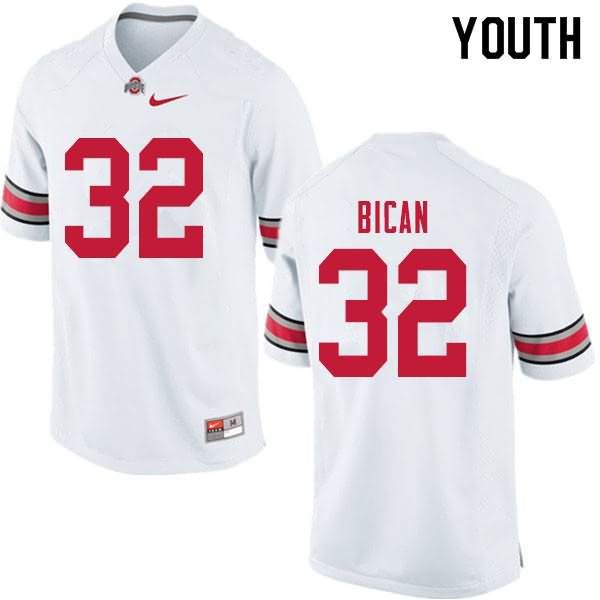 Youth Nike Ohio State Buckeyes Luciano Bican #32 White College Football Jersey New Release EVA68Q3C