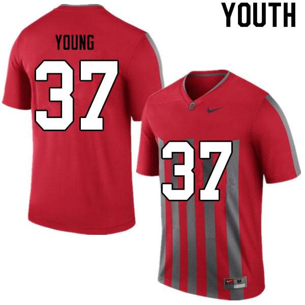 Youth Nike Ohio State Buckeyes Craig Young #37 Retro College Football Jersey Check Out AAW47Q0K