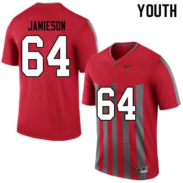 Youth Nike Ohio State Buckeyes Jack Jamieson #64 Throwback College Football Jersey New DNG63Q1Q
