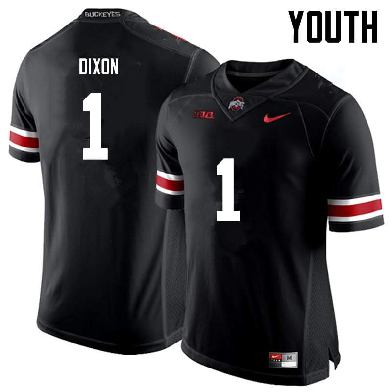 Youth Nike Ohio State Buckeyes Johnnie Dixon #1 Black College Football Jersey New Release PBY33Q2B