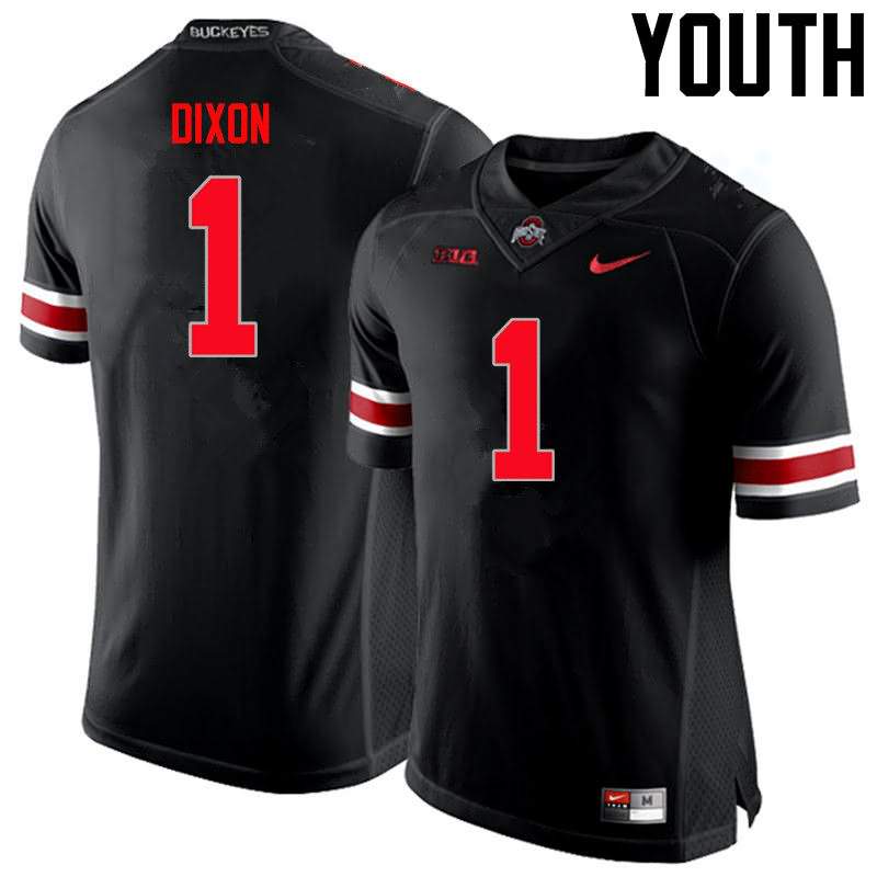 Youth Nike Ohio State Buckeyes Johnnie Dixon #1 Black College Limited Football Jersey Supply QWQ67Q4L