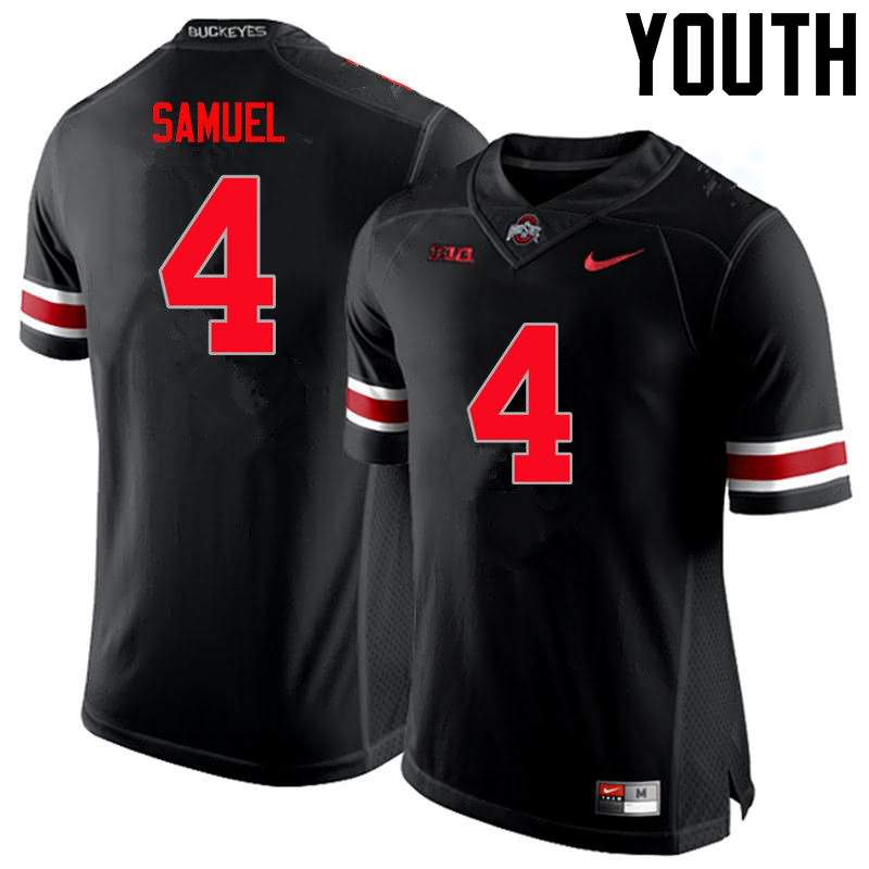 Youth Nike Ohio State Buckeyes Curtis Samuel #4 Black College Limited Football Jersey Holiday KRI04Q2Q