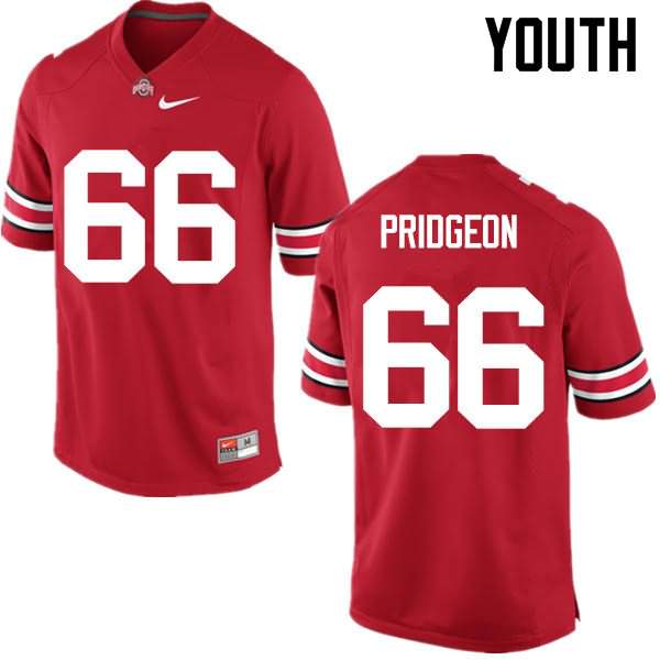 Youth Nike Ohio State Buckeyes Malcolm Pridgeon #66 Red College Football Jersey New Style TAN23Q7I